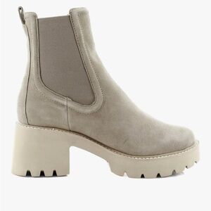 SALE! Dolce Vita Hawk H2O Booties color Mushroom in Suede, size 7.5